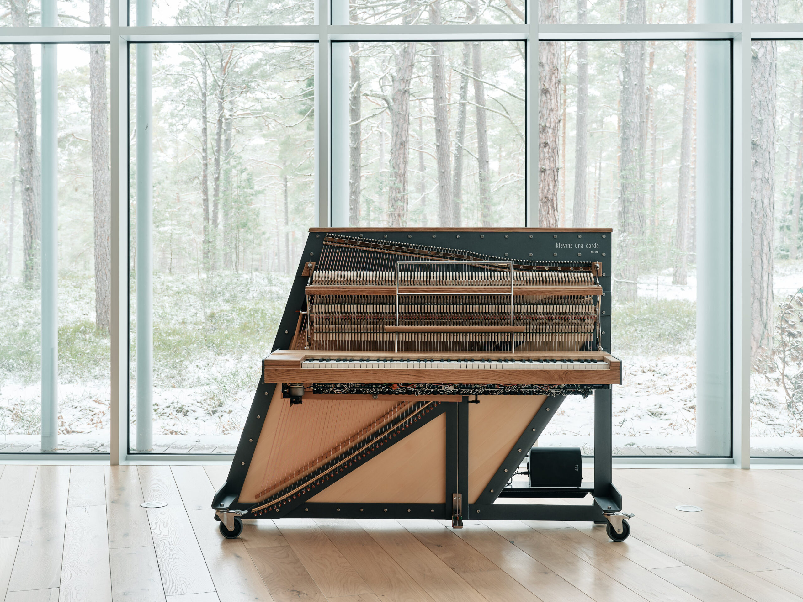 Una Corda handcrafted piano arrived at the Arvo Pärt Centre – Arvo